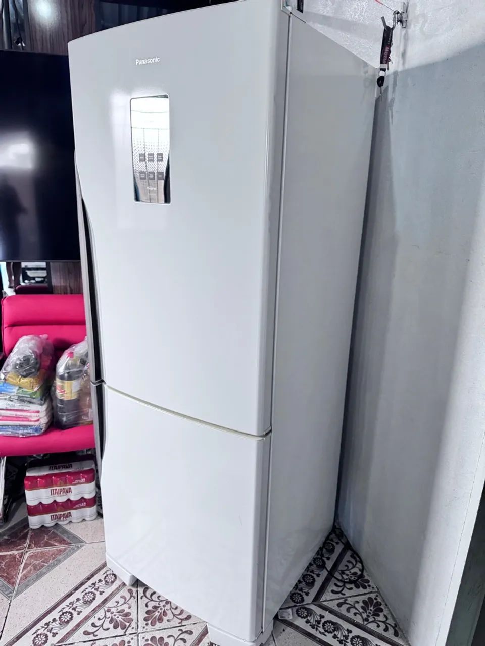 Geladeira Panasonic Inverter Frost Free Painel Digital 425 Litros Semi Nova Aceito Cartão  - Foto 6