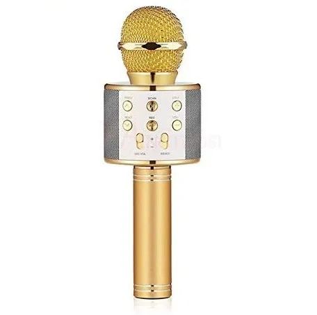 Microfone Bluetooth S/ Fio Infantil Youtube Karaokê Muda Voz 
