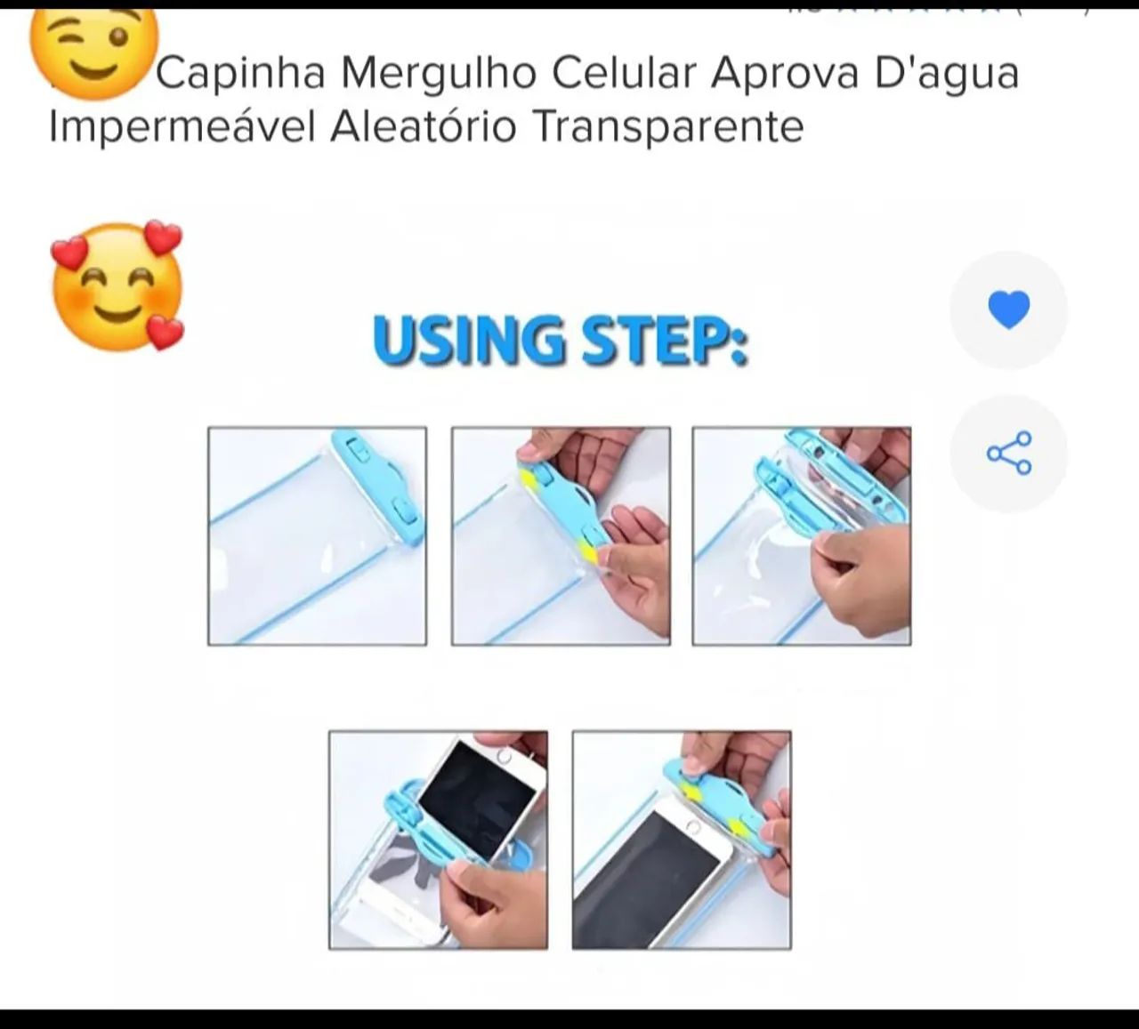  Capinha a Prova d'água Bangu  - Foto 4