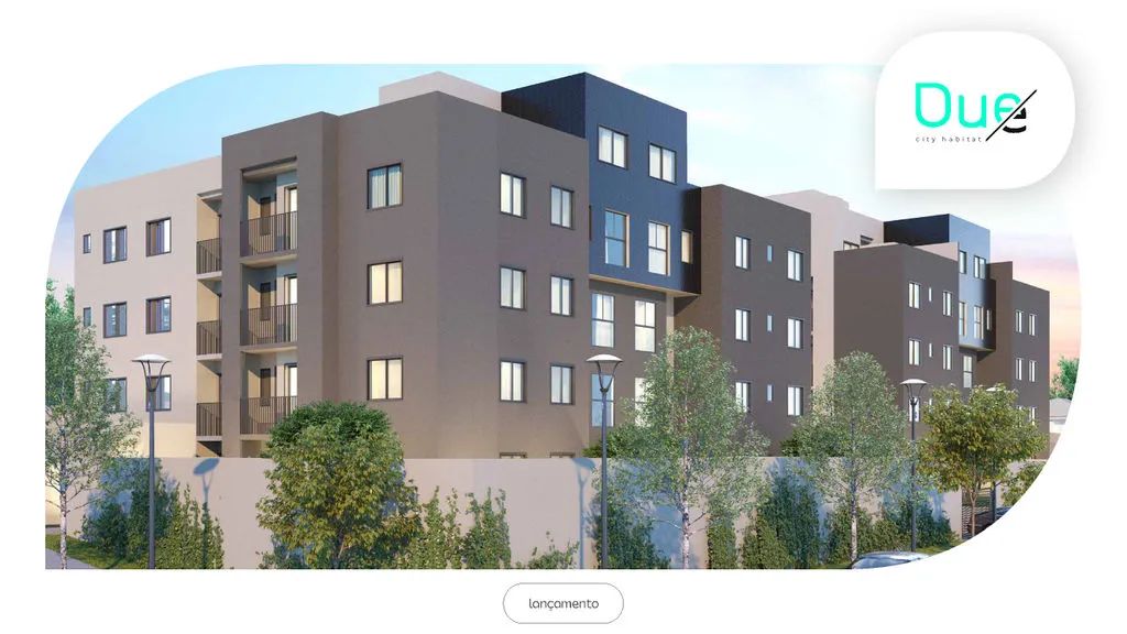 Apartamento para venda com 49 metros quadrados com 2 quartos em Cidade Industrial - Curiti