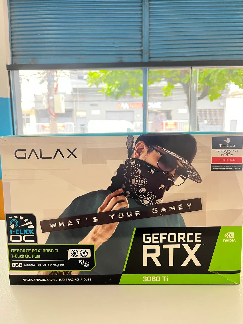 Placa de Vídeo Galax GeForce RTX 3060 Ti 8GB GDDR6