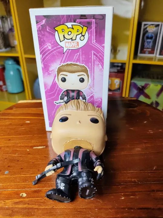 Funko Pop Gavião Arqueiro - Era de Ultron  - Foto 5