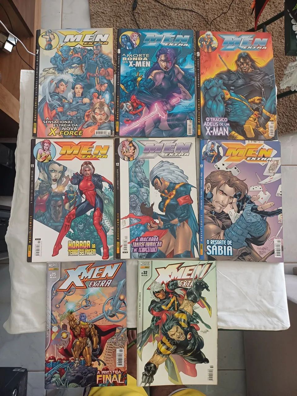 Hqs Marvel - X-men Extra - 08 exemplares