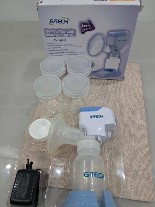 Bomba de Leite Materna Elétrica G-Tech Compact - Foto 2