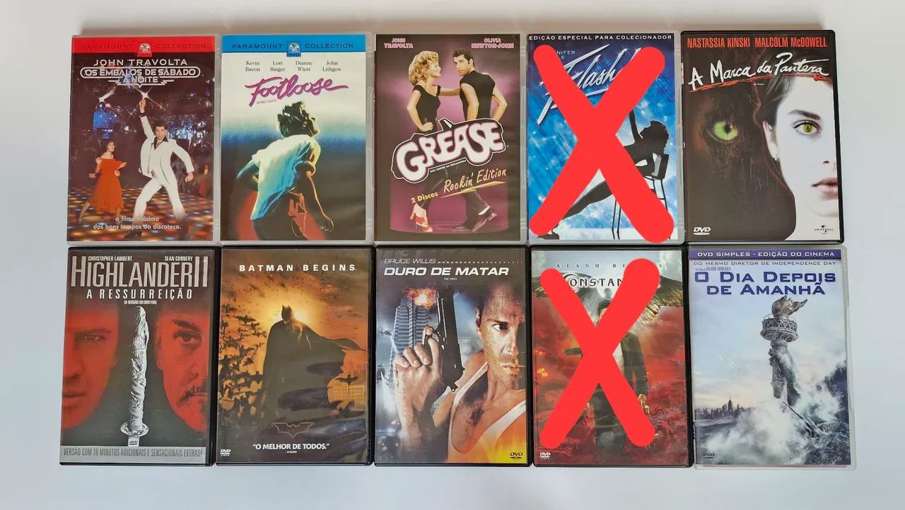 DVDs Filmes Coleção64750970100610122