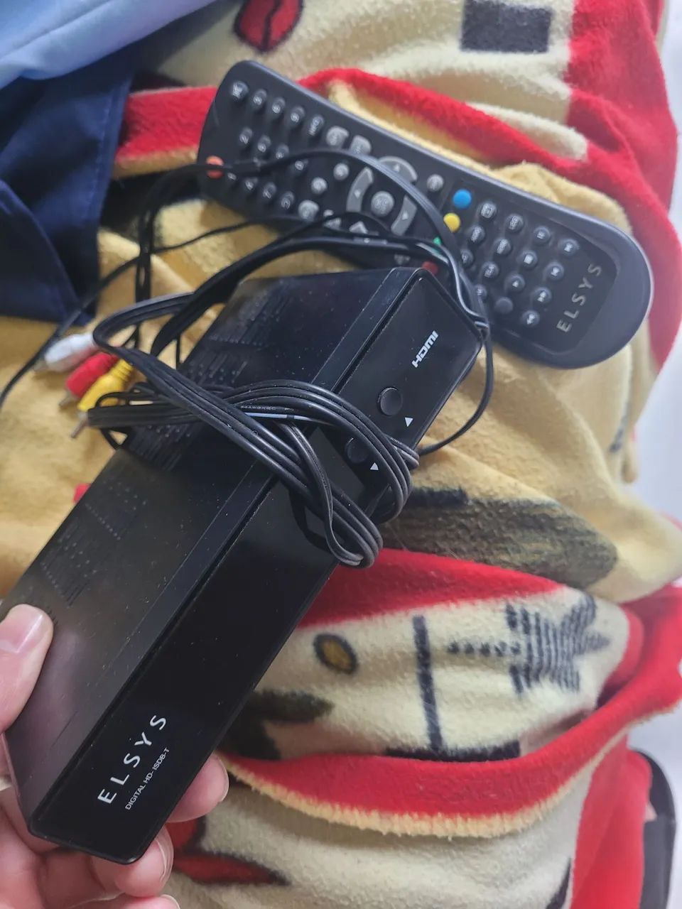 Conversor e gravador digital fullHD acompanha cabo hdmi tv dv