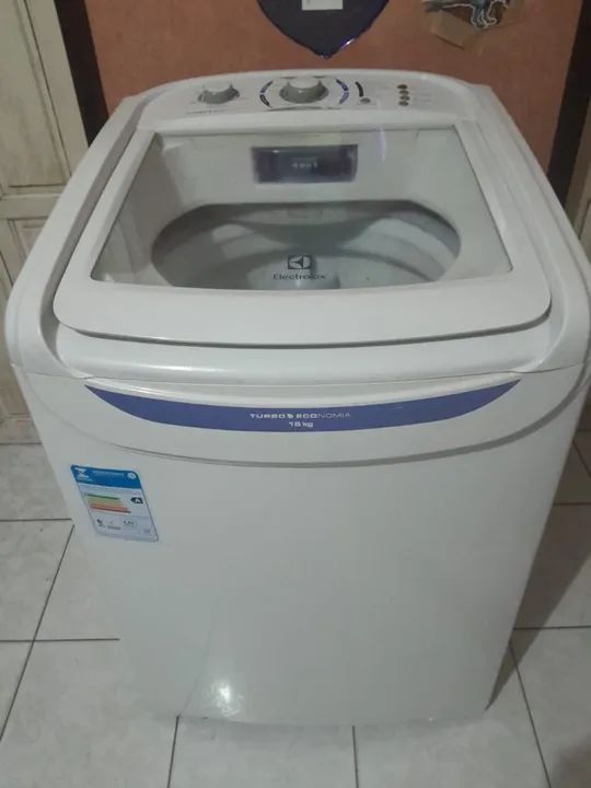 Máquina de Lavar Automática Electrolux 15 kg