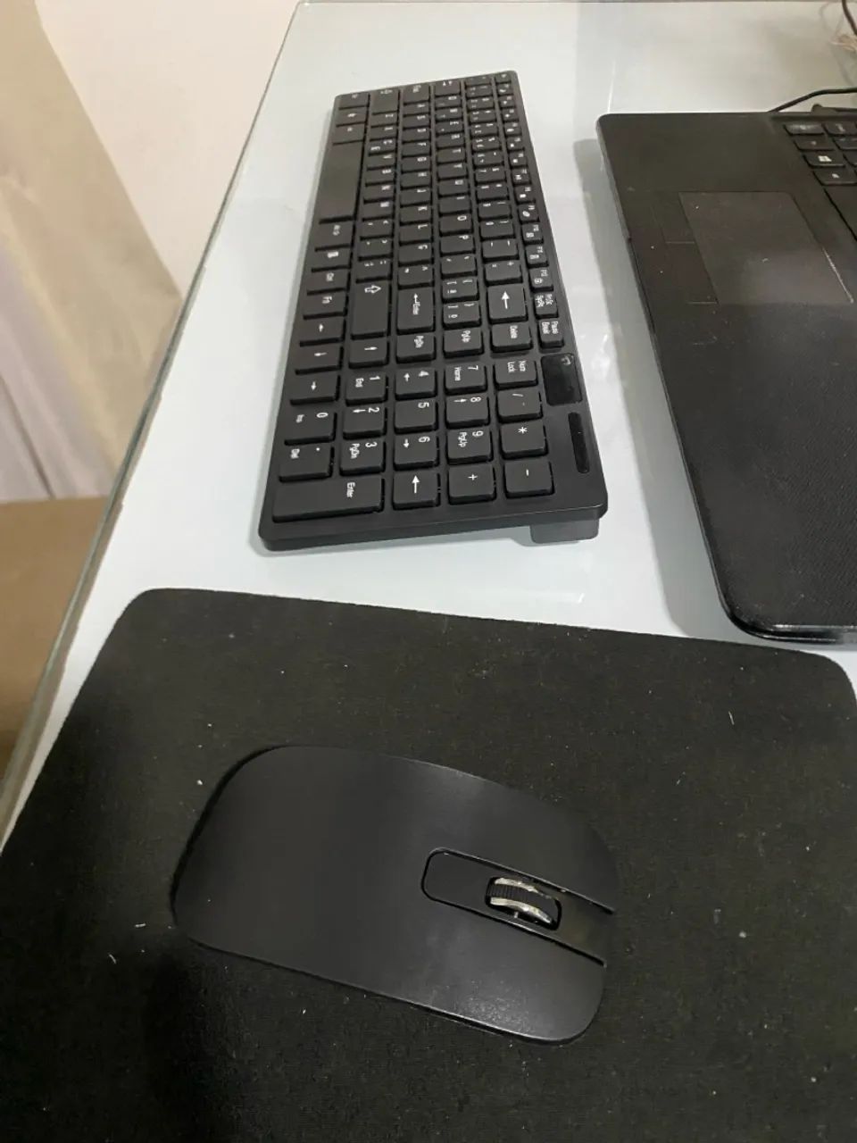 Kit Teclado e Mouse sem fio para pc e notebook novo lacrado - Foto 2