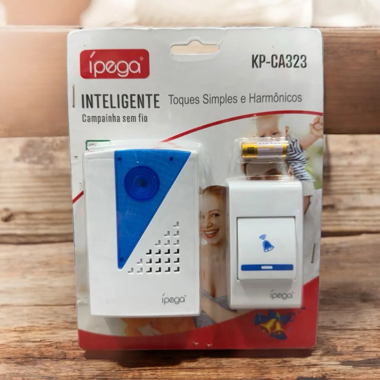 Campainha sem fio inteligente ípega KP-CA323