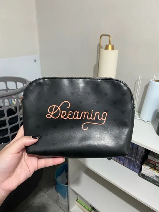 Necessaire Preta 'Dreaming' 