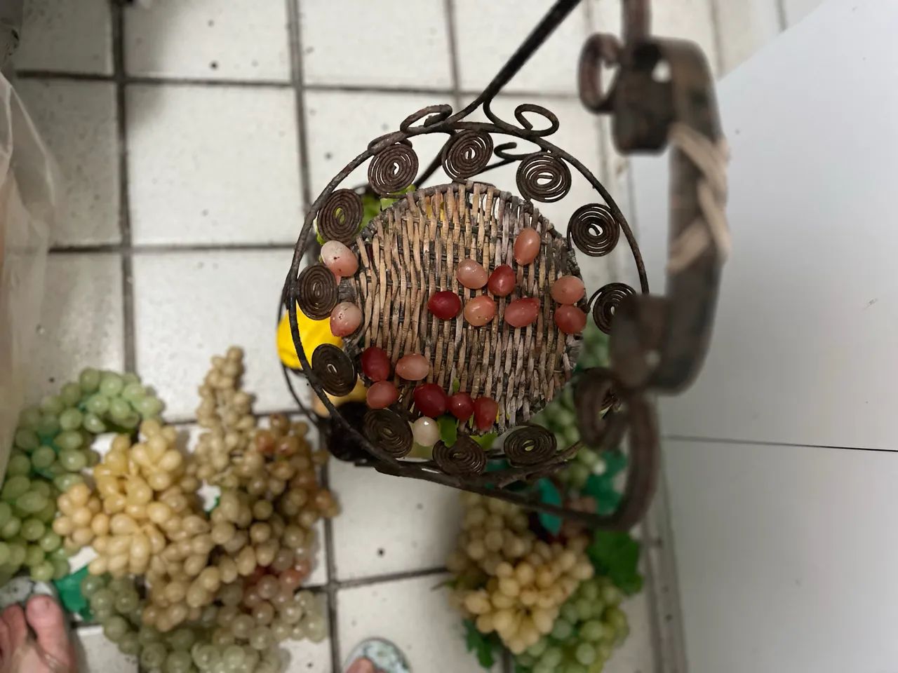 Cesta para frutas antiguidade  - Foto 4