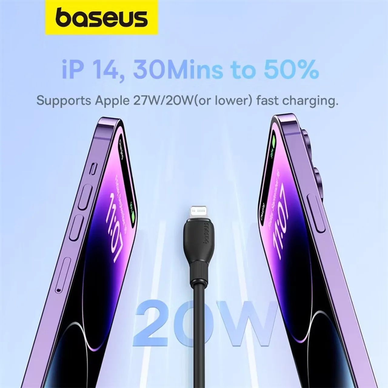 CABO BASEUS 20W ORIGINAL - CARREGAMENTO TURBO PARA iPHONE! ? - Foto 4