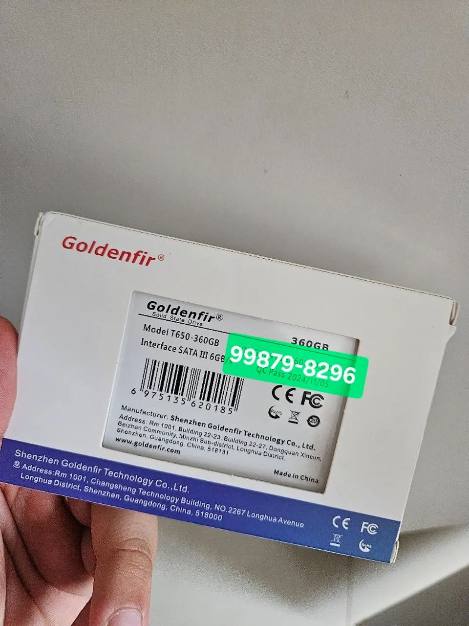 SSD Goldenfir 2.5'' Sata 360gb - Foto 2