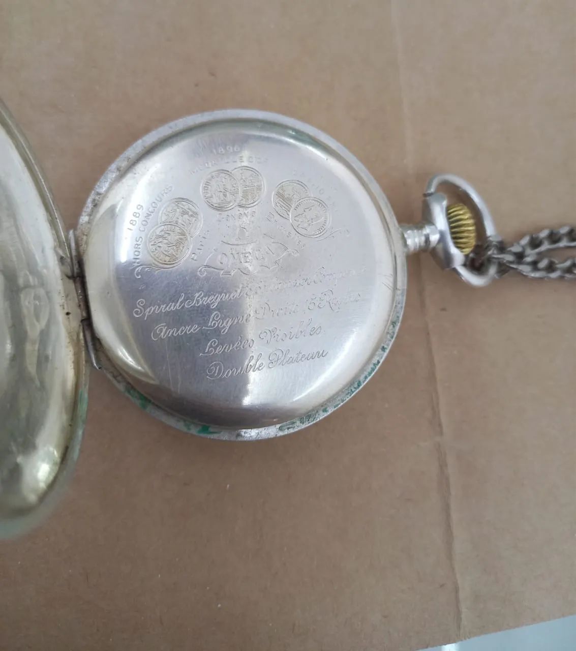 Relógio De Bolso Omega Nova Brasileira - Foto 5