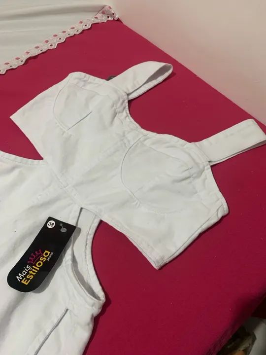 Macacão branco-Numeração 38 - Foto 2