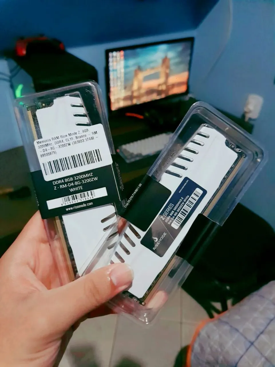 Memória RAM Rise Mode Z 8GB DDR4 3200MHz