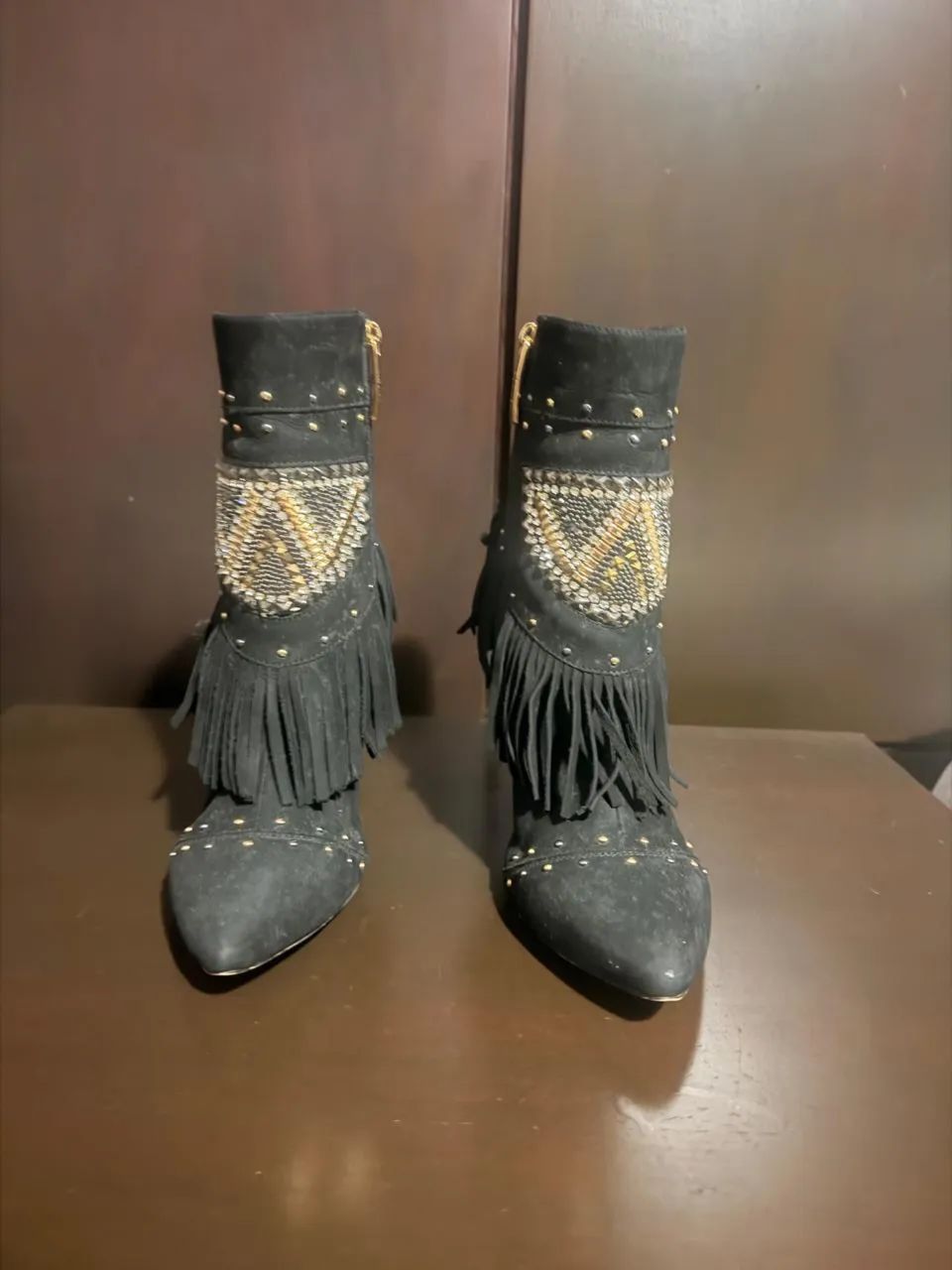 Steffens Cano Ankle Boot Carmen Steffens Preto Steffens Cano Alto