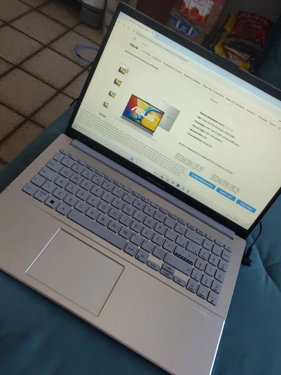 Notebook ASUS Vivobook go15 e1504G - Foto 3