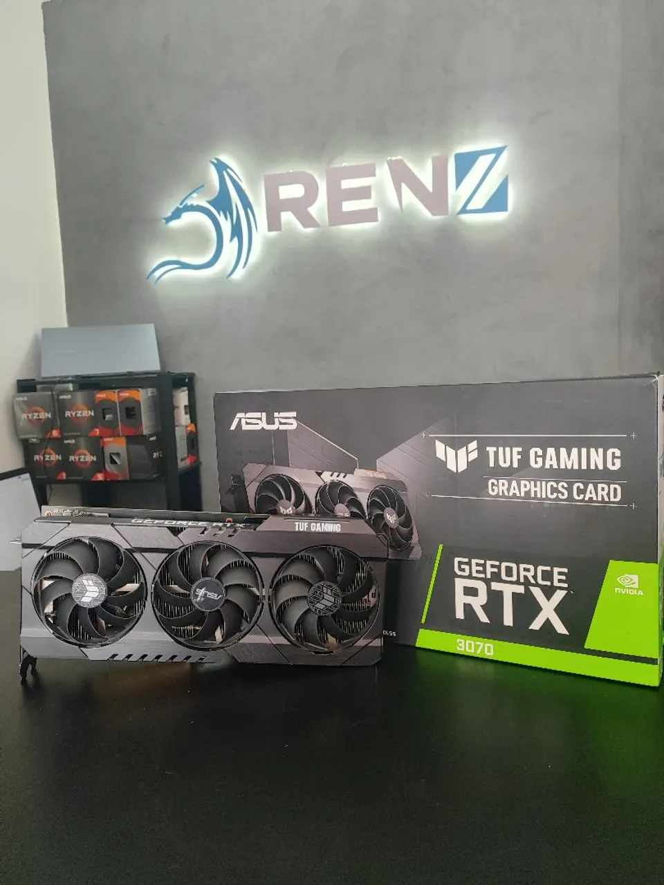 Placa de Vídeo ASUS TUF Gaming GeForce RTX 3070