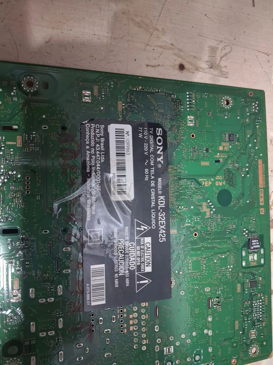 Placa Principal TV Sony KDL-32EX425