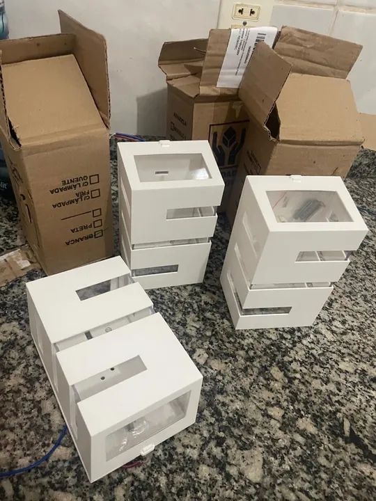 Luminárias Externas - 3 Peças