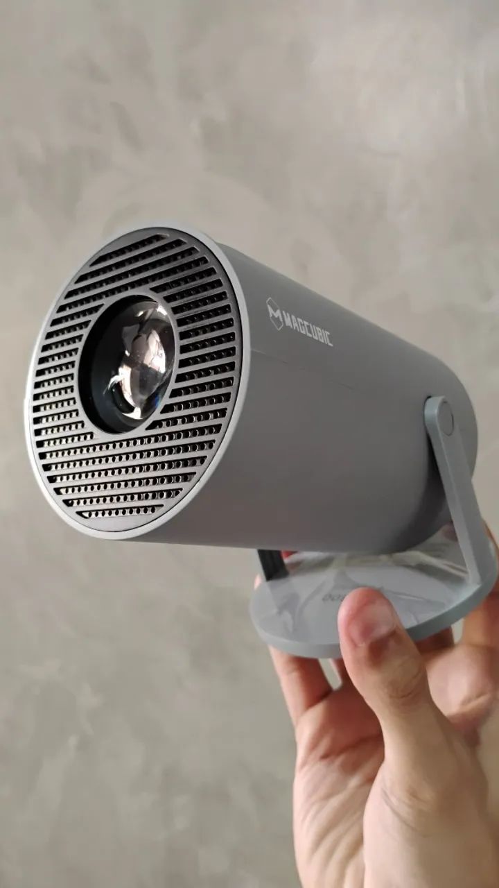 Projetor Magcubic HY300 - Full HD 720p - 200 ANSI Lúmens - Cinza - Novo