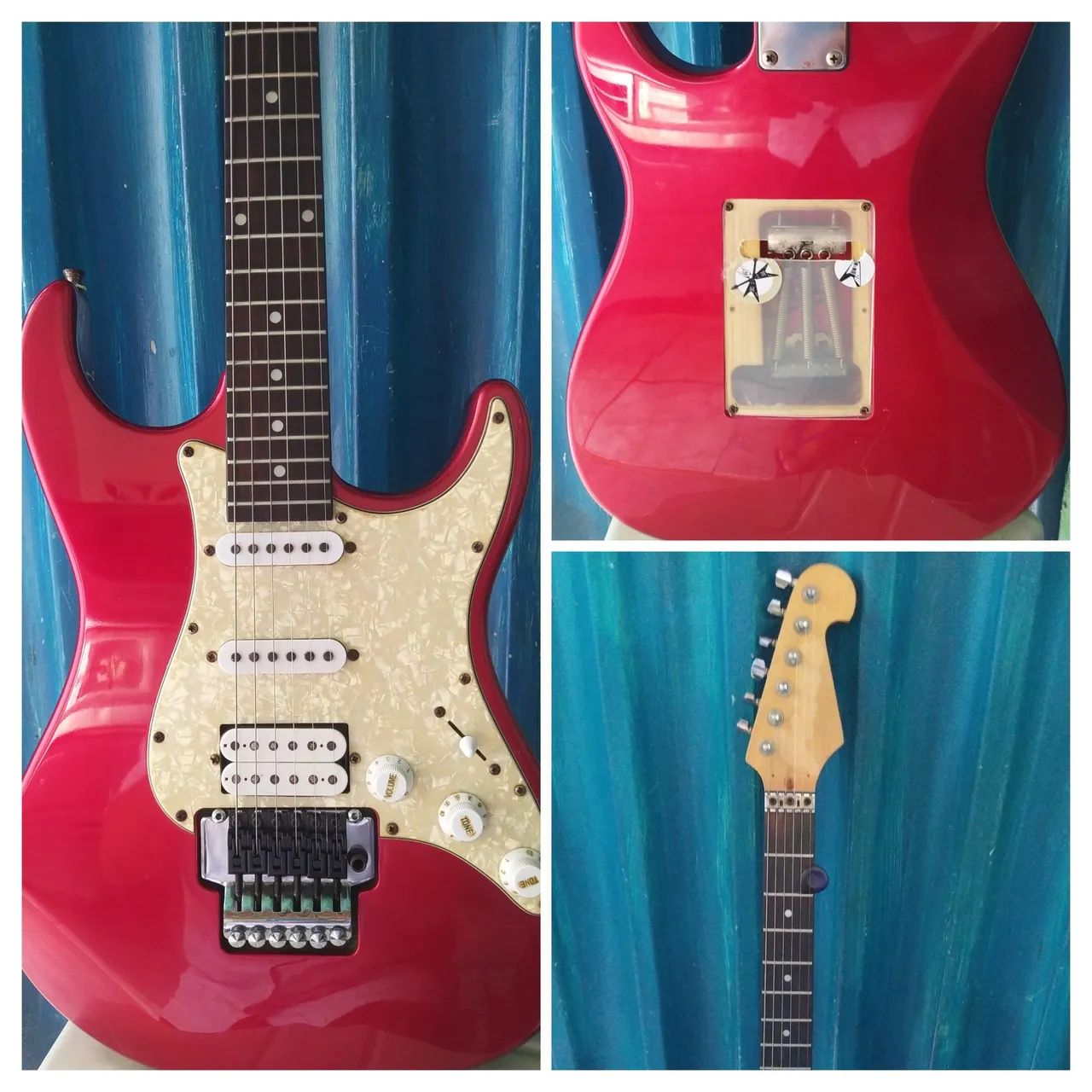 Guitarra mg37 Memphis Floyd rose top