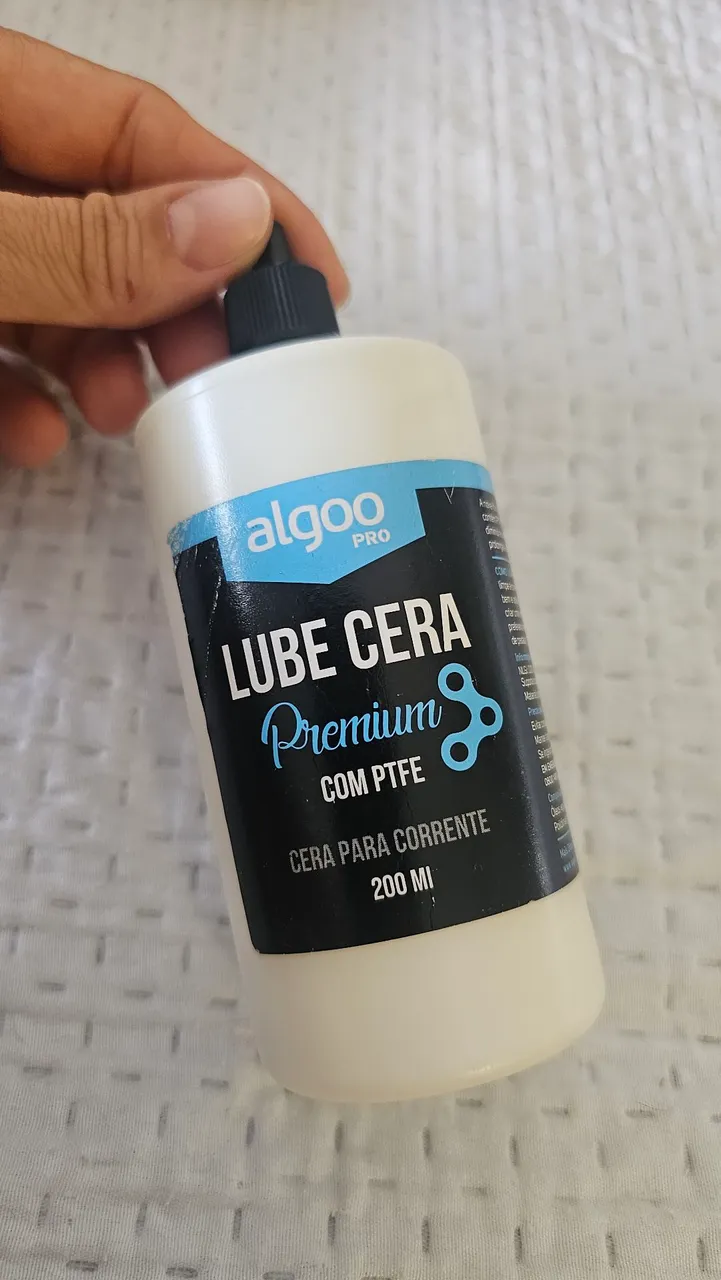 Cera para corrente cheio para bike 200ml