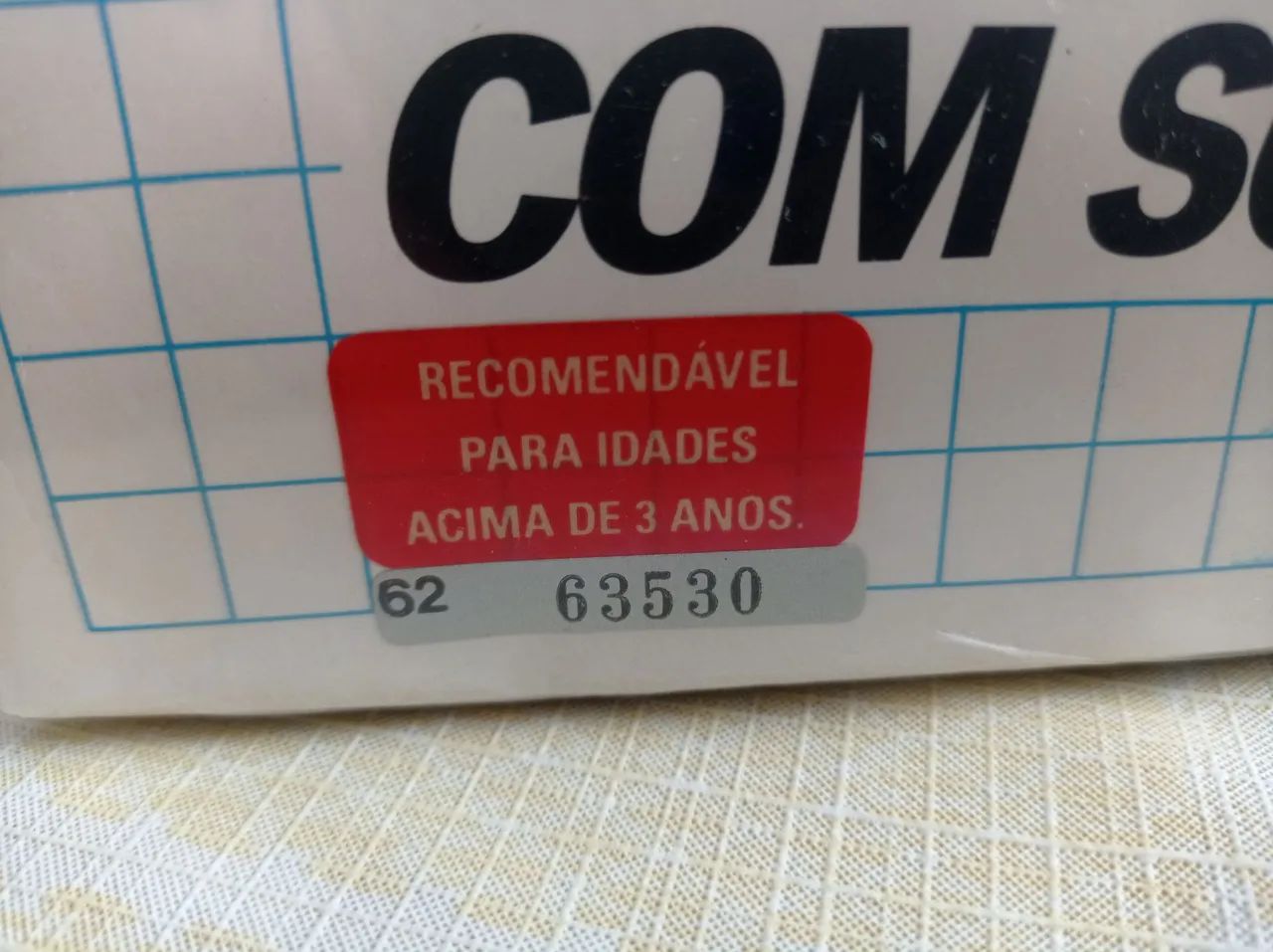 Brinquedo Vintage anos 80 embalagem selada - Foto 2