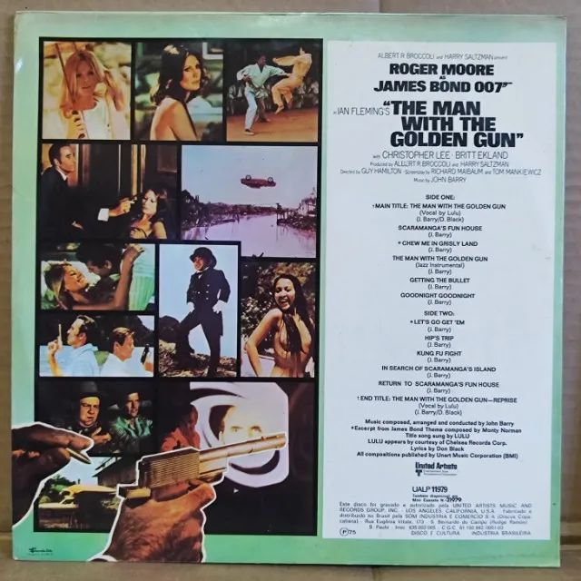 Combo LP - Vinil - 02 Trilhas Sonoras Filme 007 - Foto 2