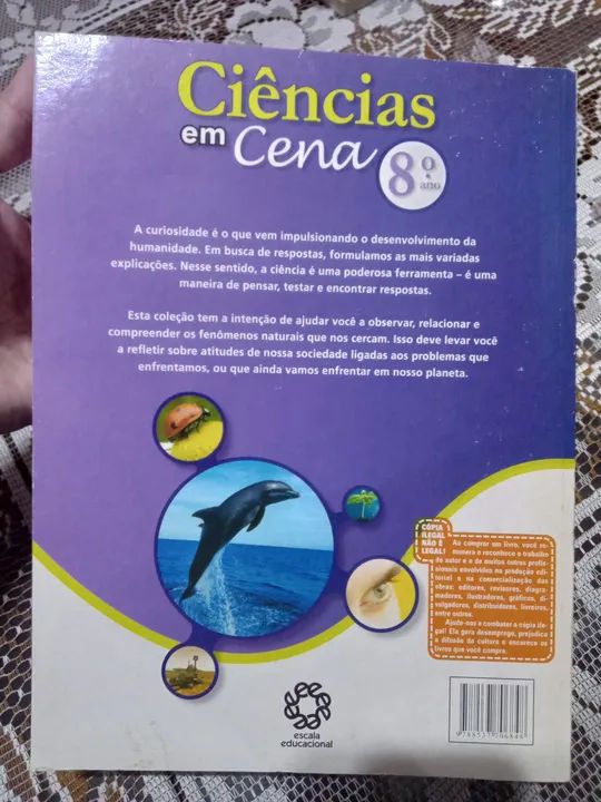 Livro didático Ciências em cena 8° ano editora escala educacional - Foto 2