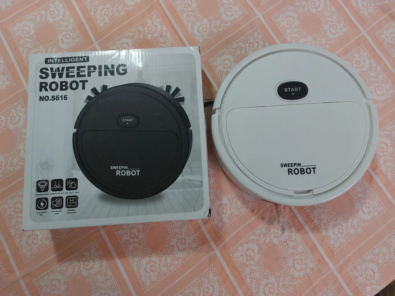 Robô Aspirador Inteligente - Limpeza Automática e Eficiente