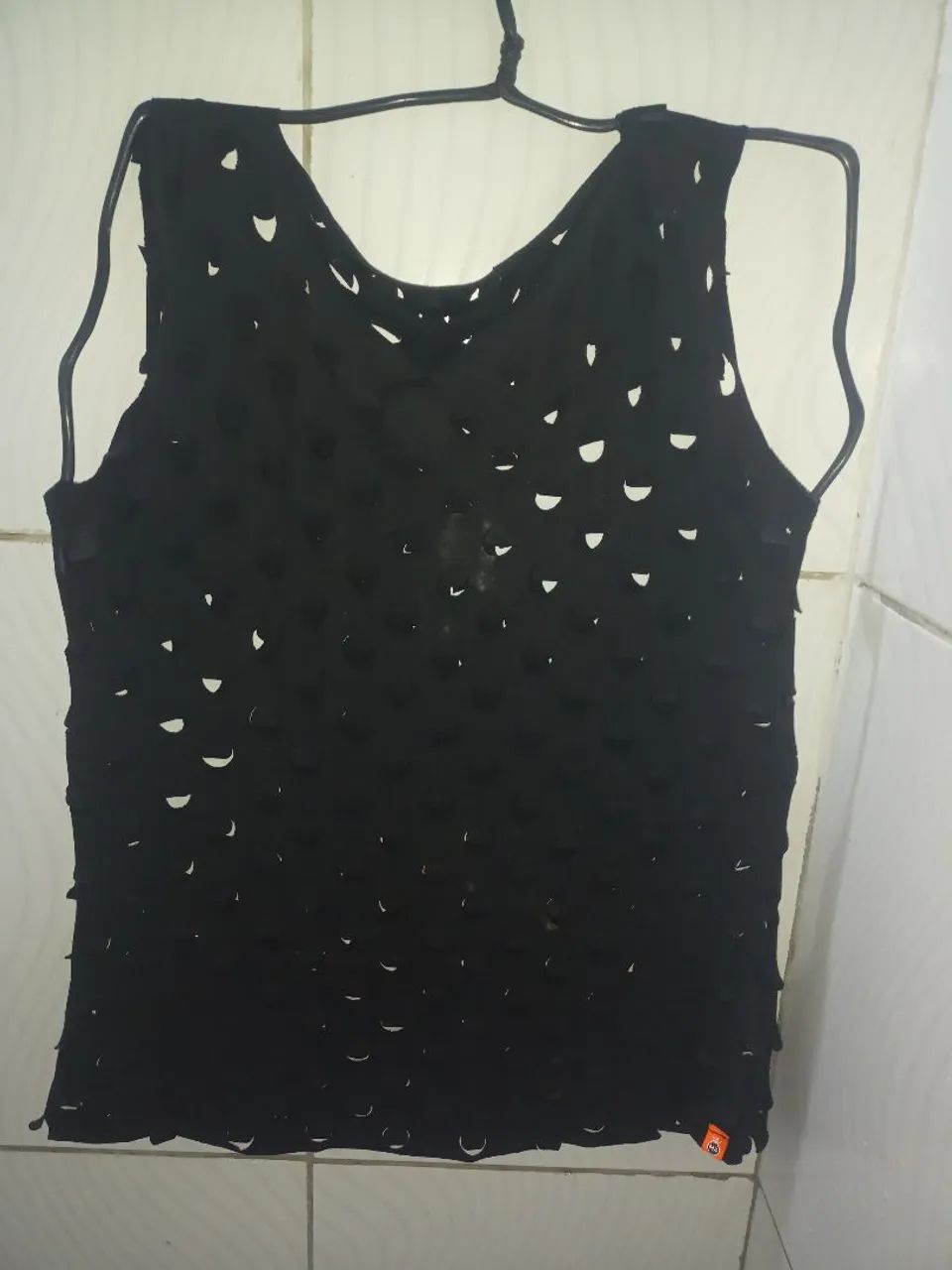 Camiseta  Preta Feminino M - Foto 5