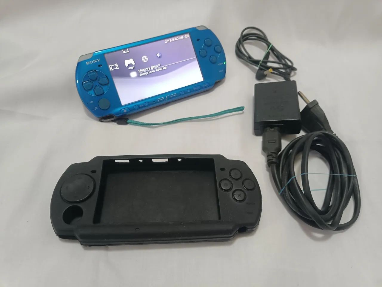 Psp perfeito estado , desbloqueado com case  - Foto 2