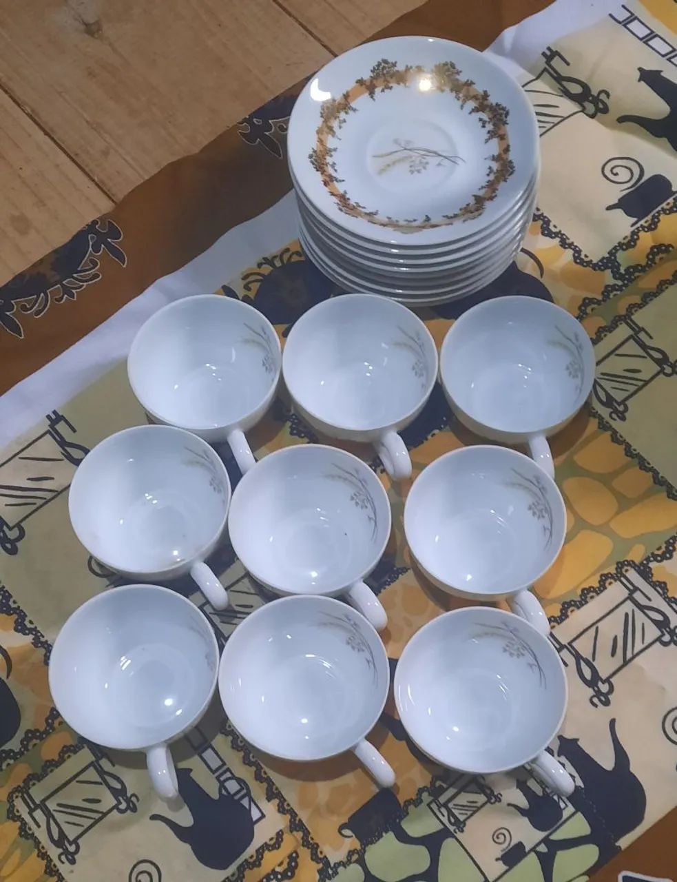 Jogo de café em porcelana  - Foto 2