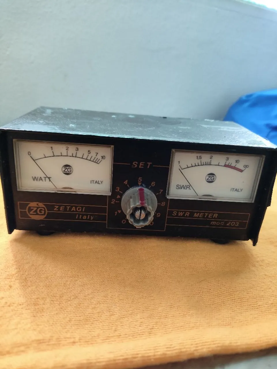 Medidor de SWR Zetagi Mod. 203 - Equipamento de Áudio