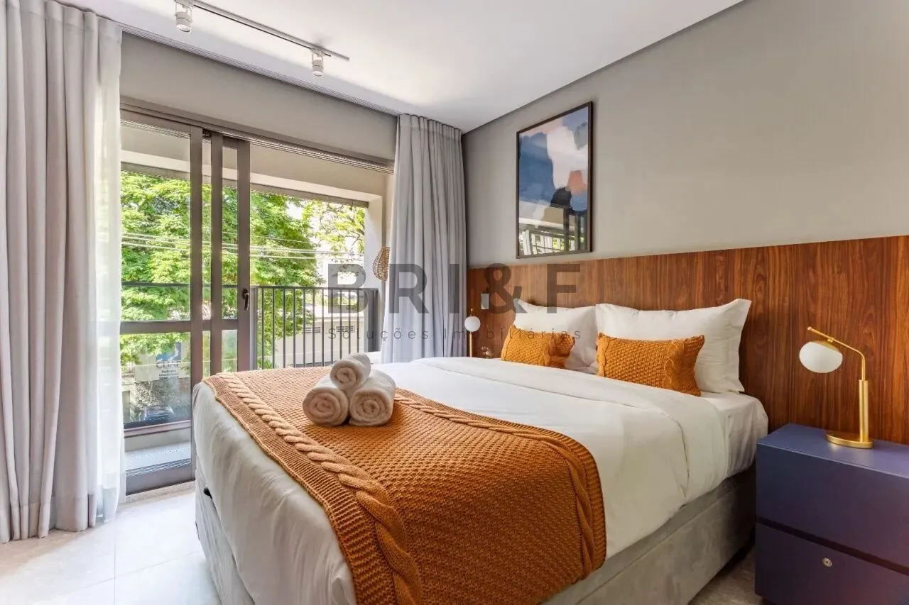 Apartamento studio para alugar - 25m² - mobiliado - Brooklin