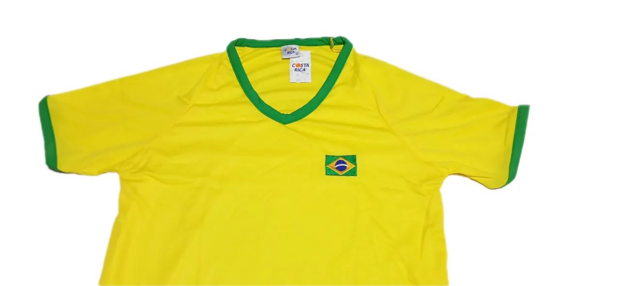 Camisa Brasil Torcedor Amarelo Copa Mundo  - Foto 4