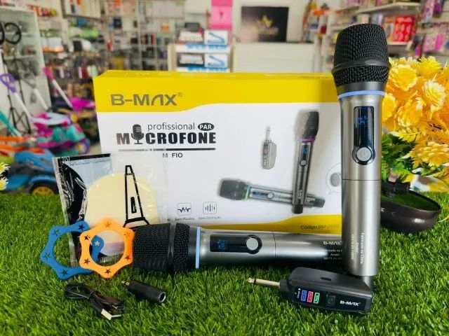 Kit com 2 Microfones sem Fio - Foto 4