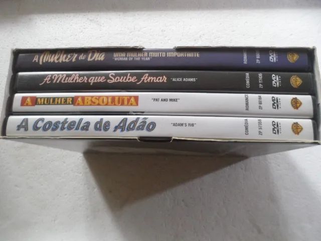 DVD Box Katharine Hepburn 4 discos 4 filmes box nacional e original - Foto 5