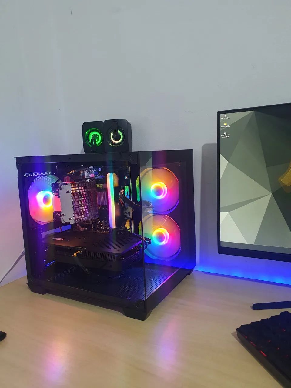 PC GAMER Ryzen 5 5500x3d RTX 3060 12gb - Foto 3