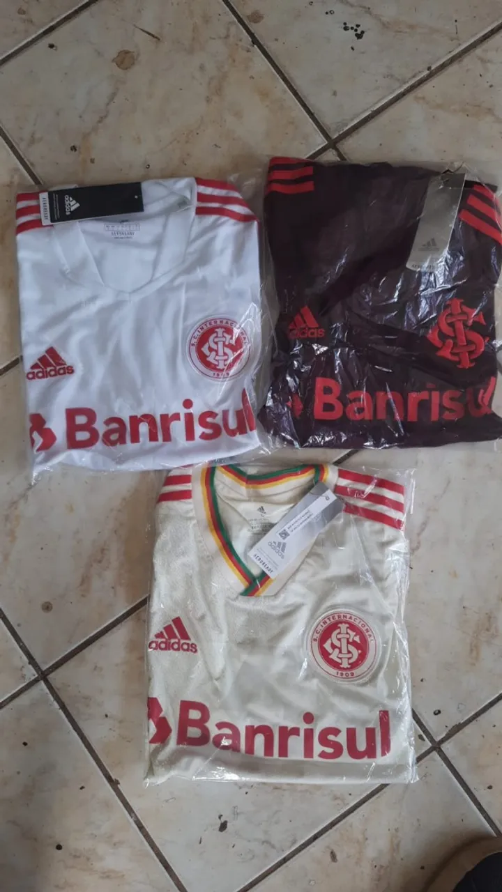 3 Camisa Inter Internacional Original Adidas Nova