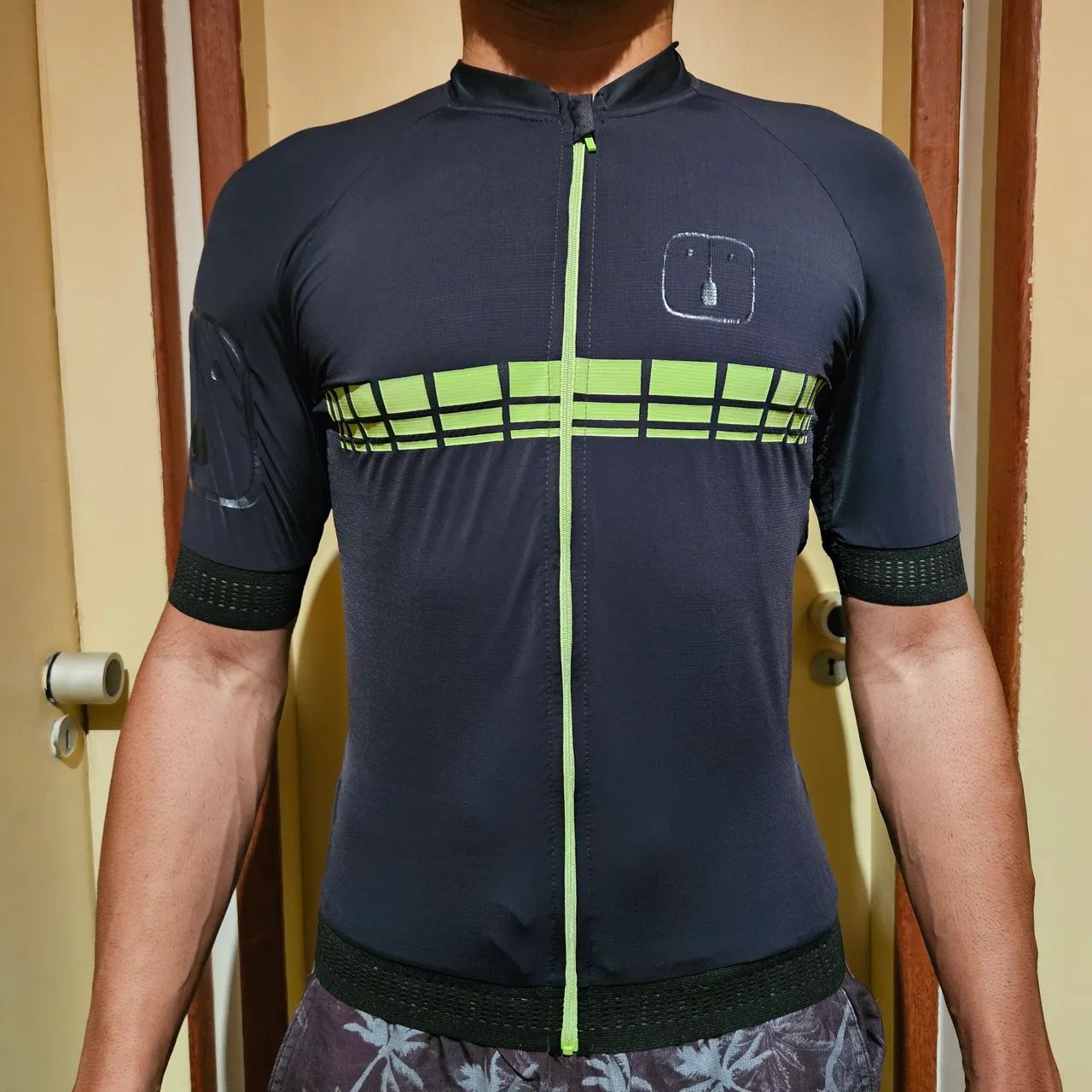 Camiseta G Ciclismo AHAU Racing Neon - Foto 2