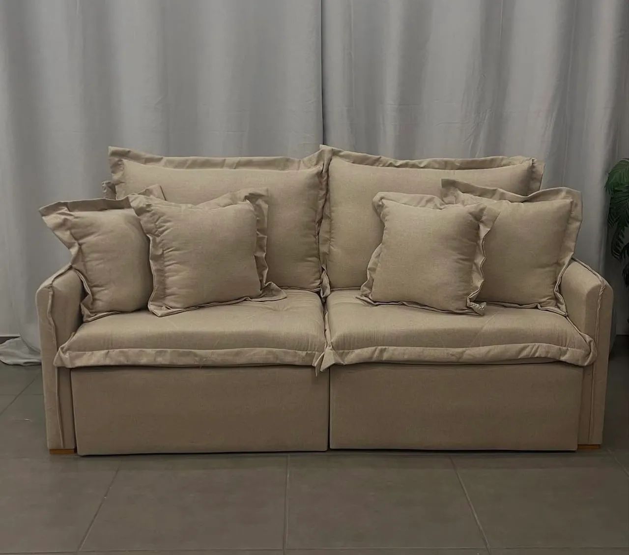 Sofá Cama Lima 220cm 4 Lugares Retrátil e Reclinável  - Foto 3