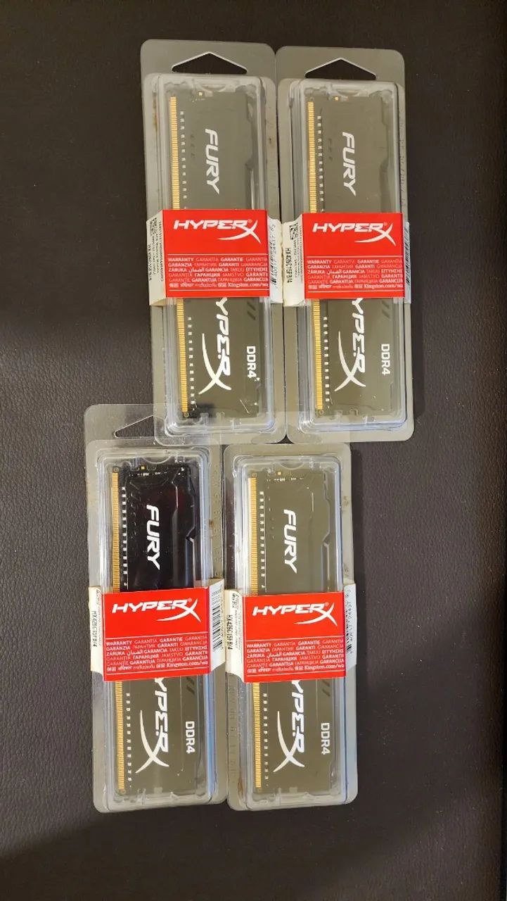 Memória RAM HYPERX FURY 16Gb (4x4)