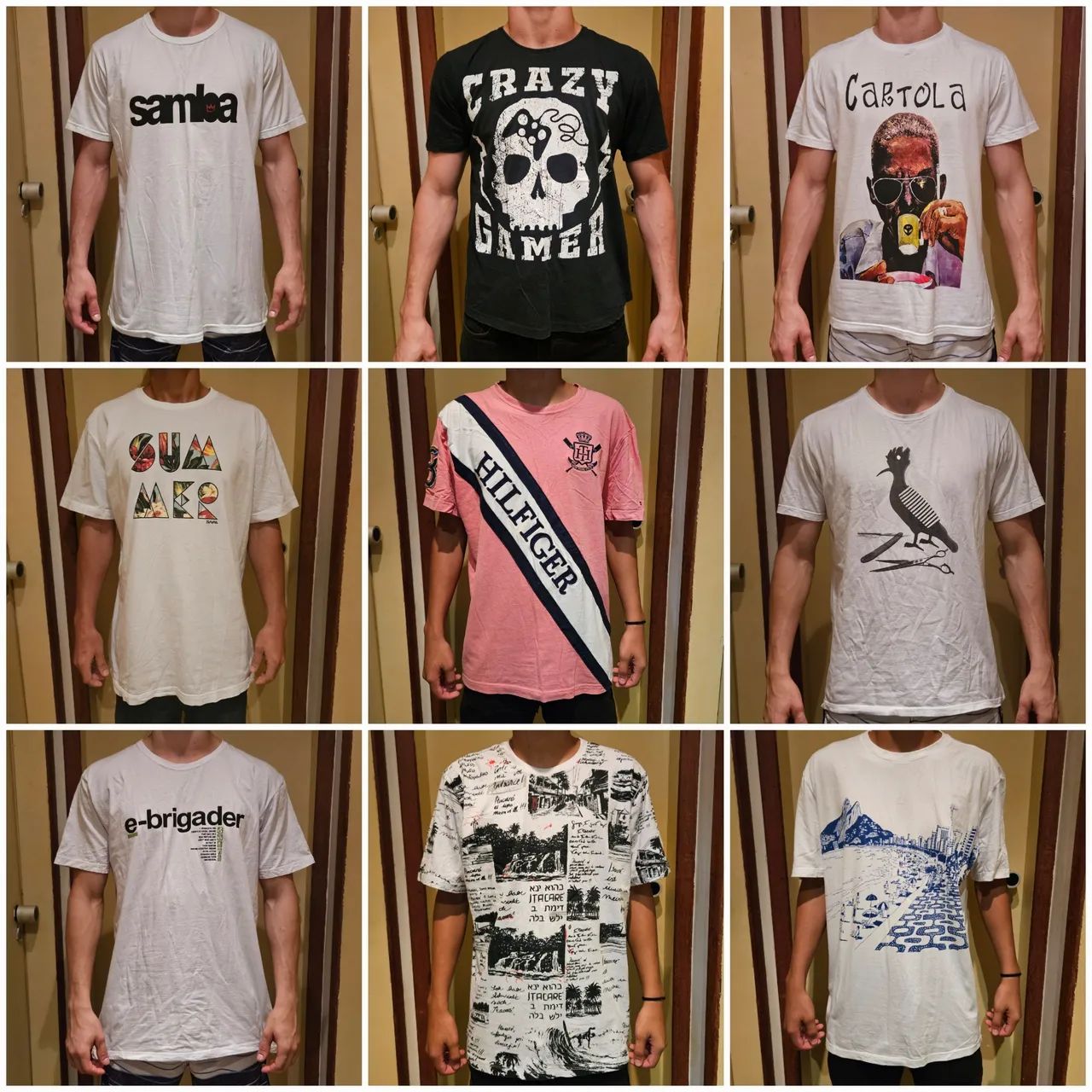 Camisas Algodão Tam G Preço Unitário  - Foto 3