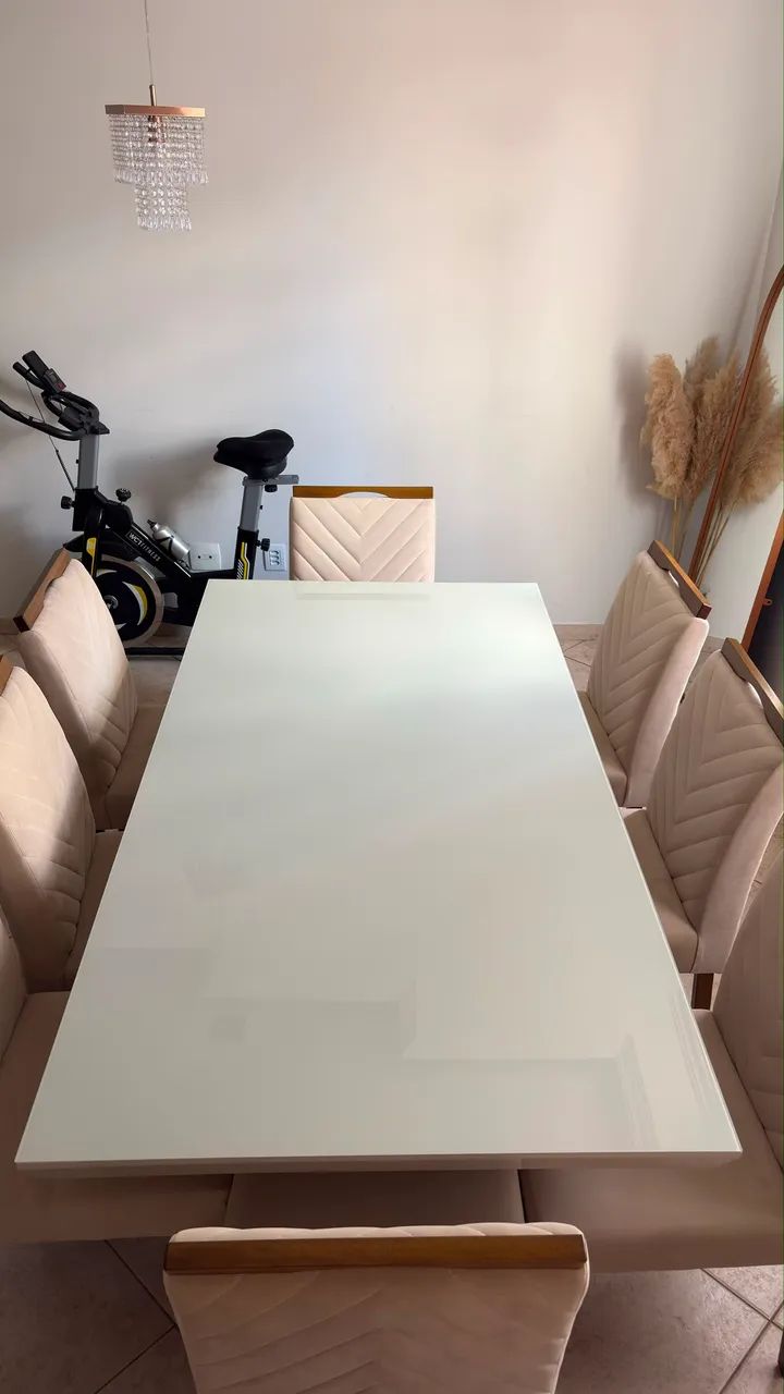Mesa de Jantar 8 Cadeiras - Foto 4