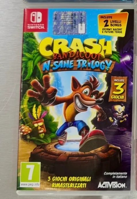 Crash Bandicoot Trilogy - Nintendo Switch 