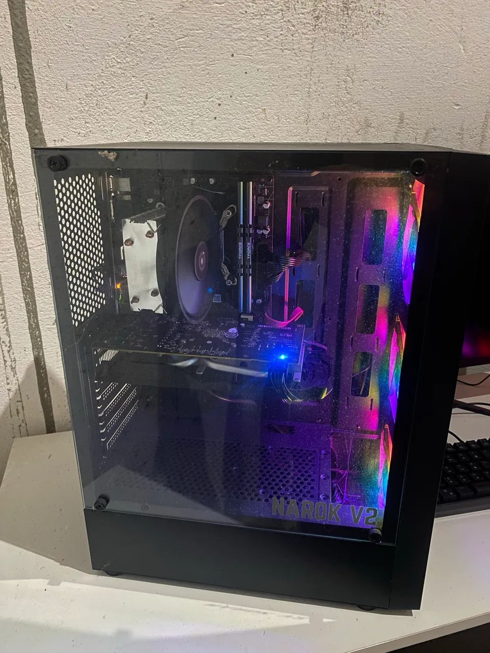 Pc gamer + monitor 24 polegadas 16 ram 512gb - Foto 4