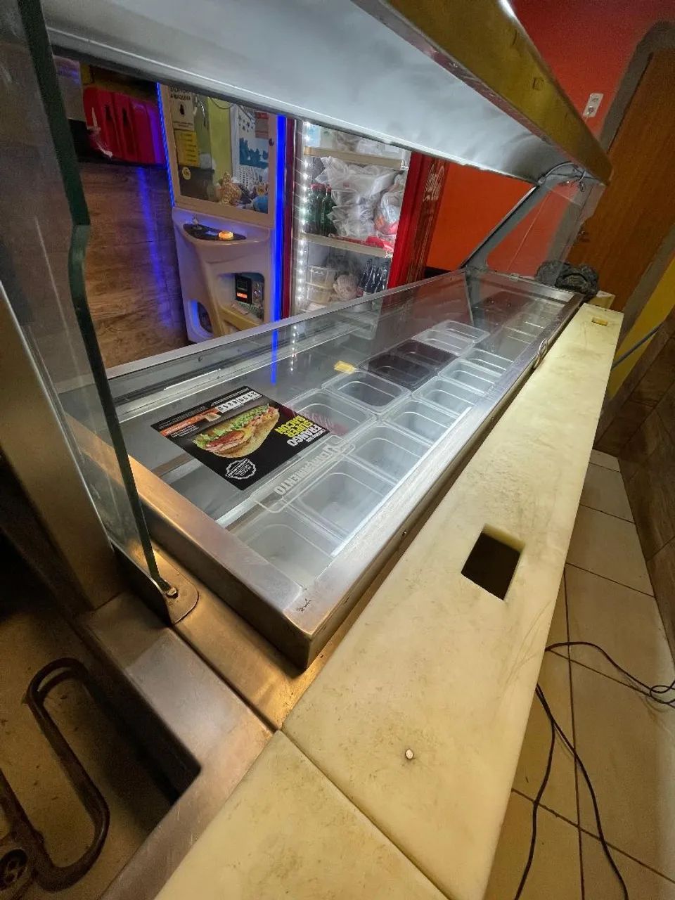 Balcão condimentadora refrigerada  - Foto 3